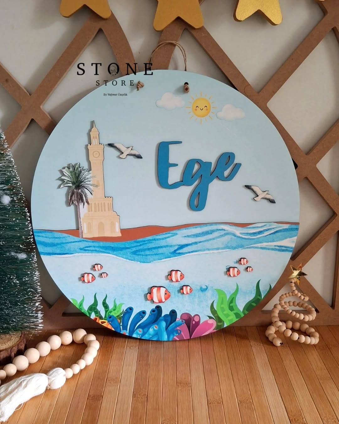 Post 4 by Yağmur Özçelik 🎨 ●  Kapı Süsü & Magnet Tasarım on Instagram (carousel)