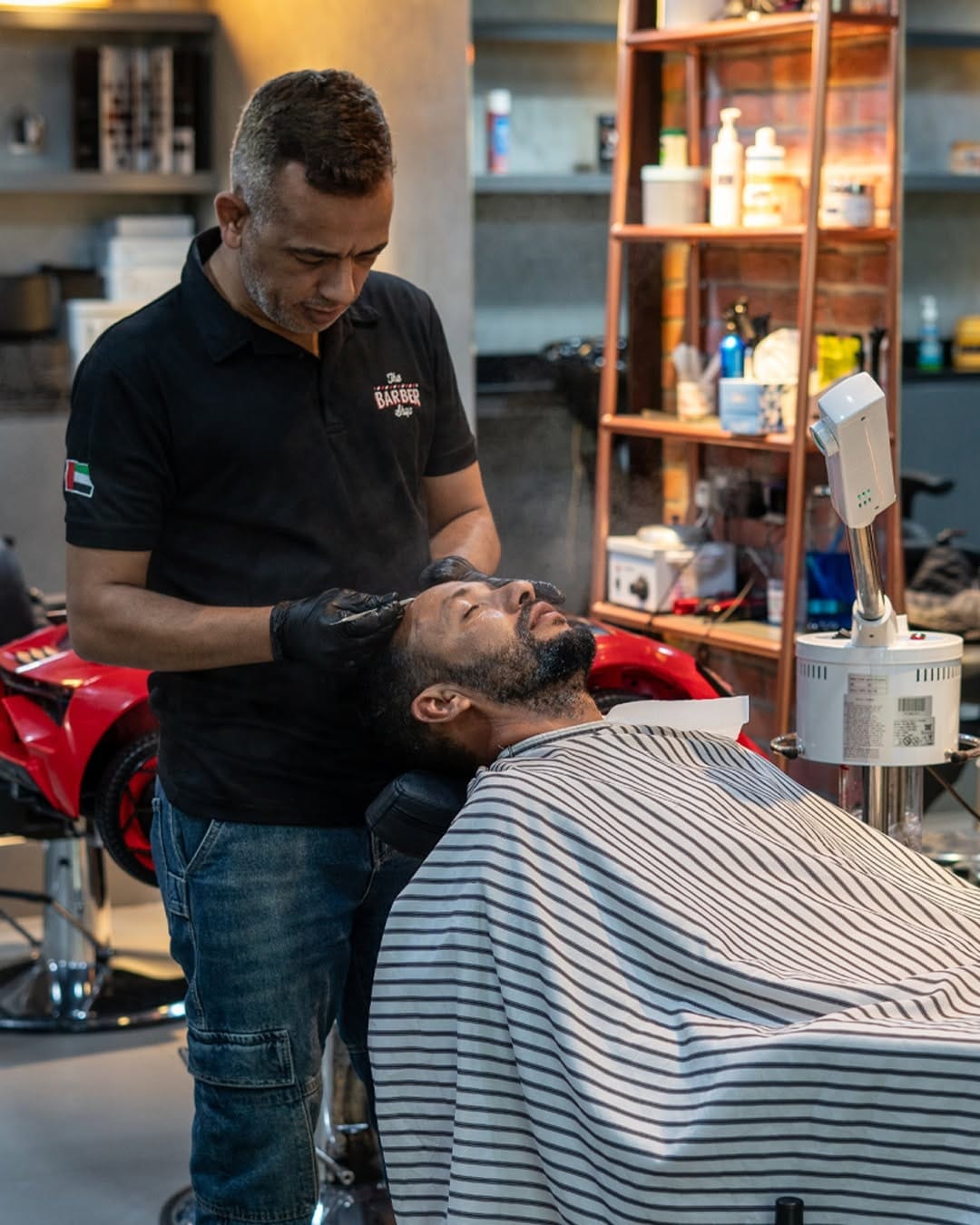 Post 5 by The Barbershop on Instagram (carousel)