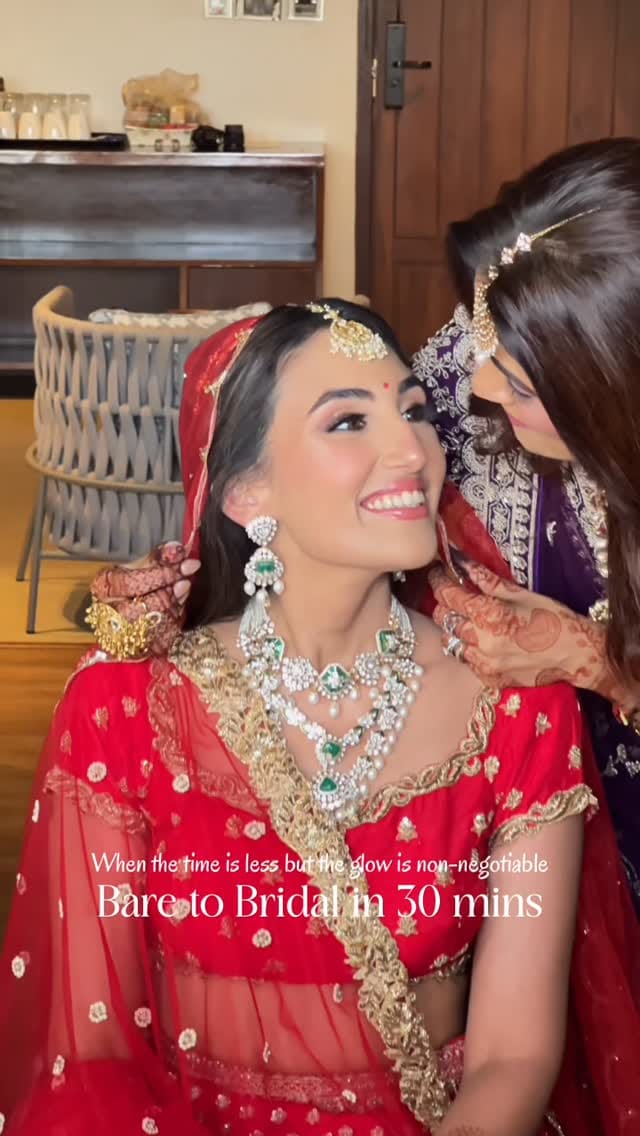 Post 9 by Aditi Shah Makeup Artist on Instagram (video)
