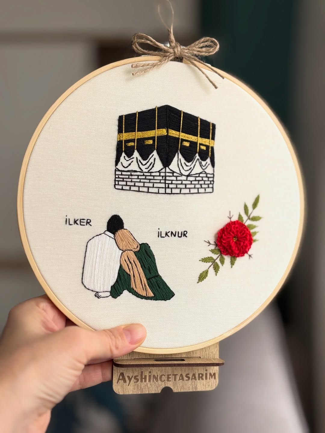 Post 5 by Ayşin 💐 Nakış tasarım💐el emeği hediyelik on Instagram (carousel)