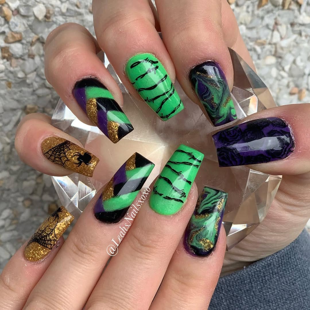 Post 10 by Leah's Nails! on Instagram (image)