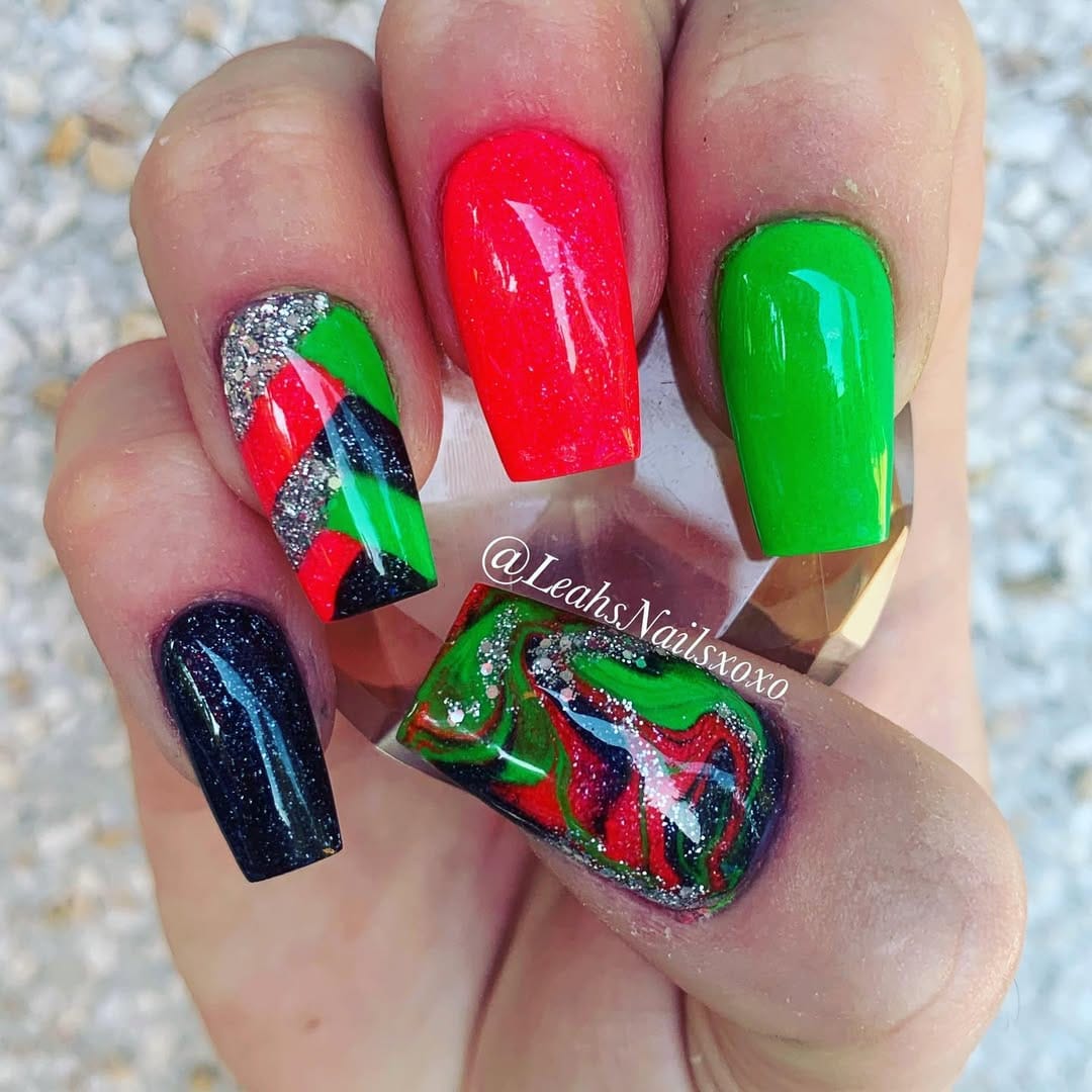 Post 2 by Leah's Nails! on Instagram (image)