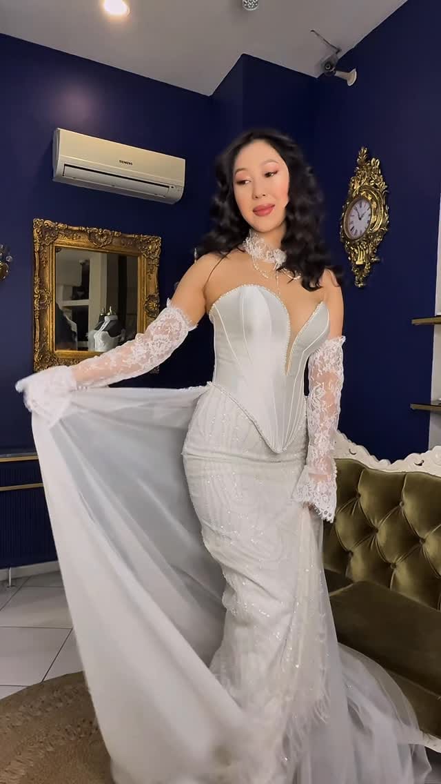 Post 4 by BY BEYAZ WEDDİNG | Wedding Dress | Gelinlik on Instagram (video)
