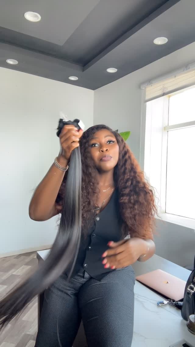 Post 3 by HUMAN HAIR IN DUBAI on Instagram (video)
