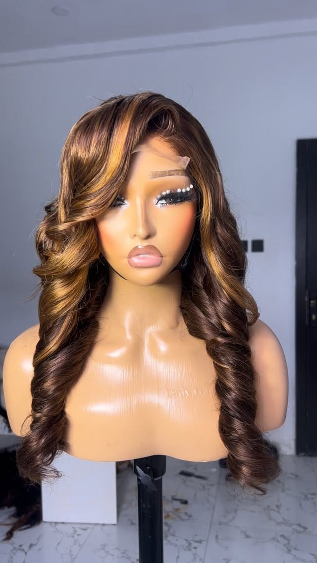 Post 2 by HUMAN HAIR/ CUSTOM MADE WIGS on Instagram (video)