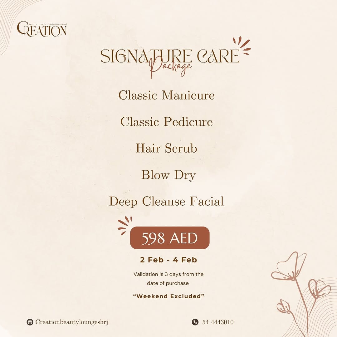 Post 1 by Creation Beauty Lounge on Instagram (image)