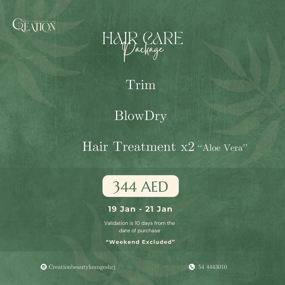 Post 7 by Creation Beauty Lounge on Instagram (image)