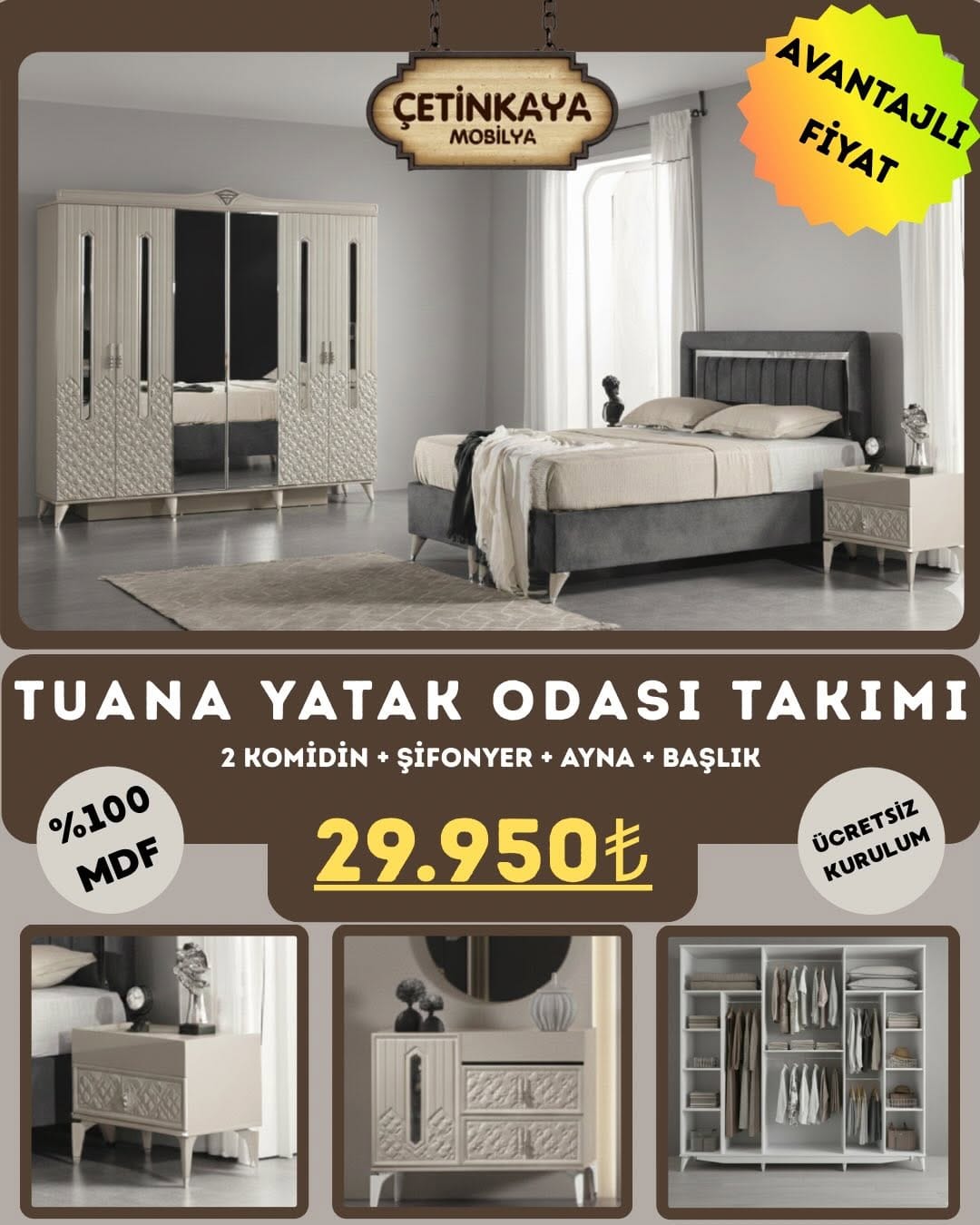 Post 7 by ÇETİNKAYA MOBİLYA İSTANBUL on Instagram (carousel)