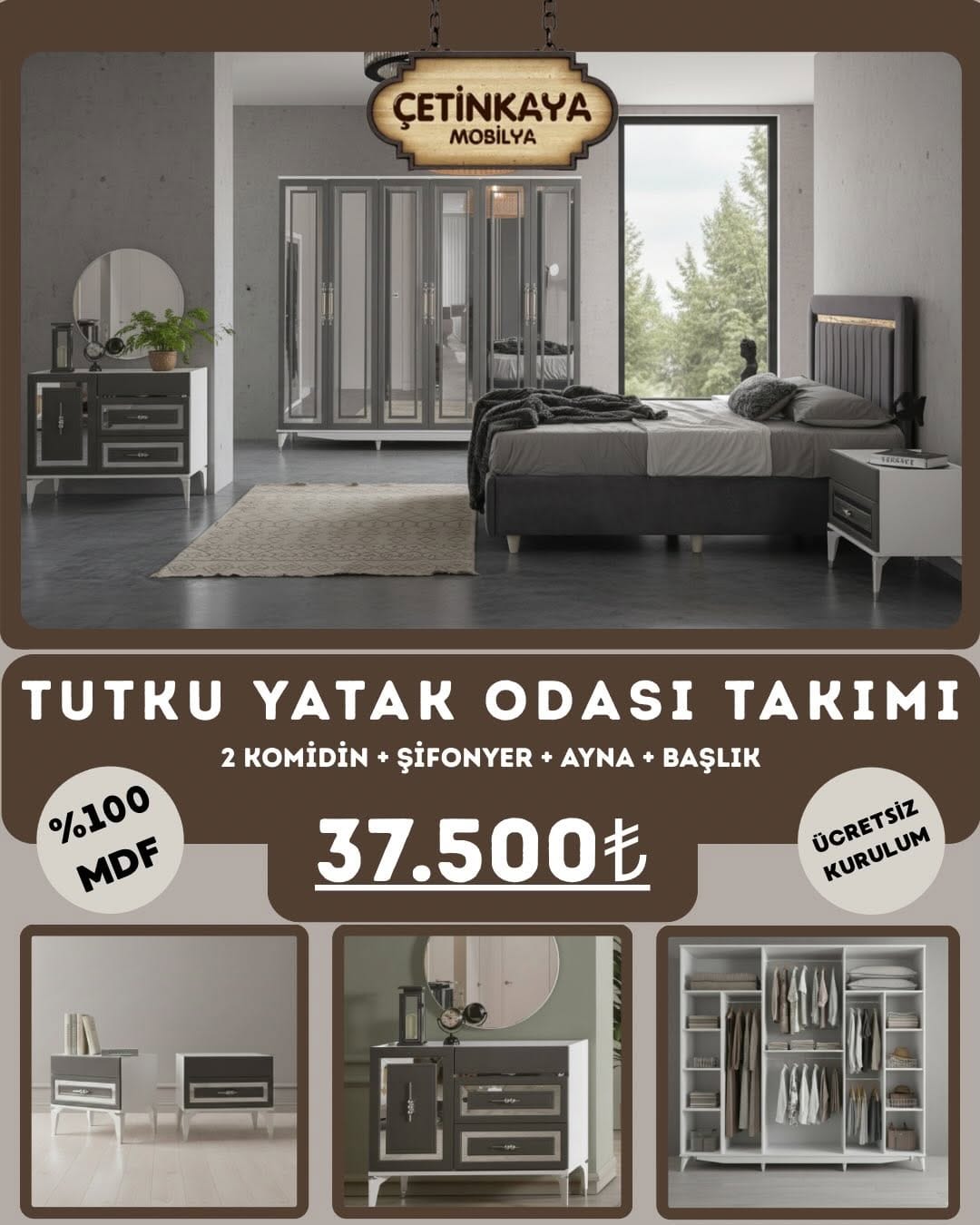 Post 9 by ÇETİNKAYA MOBİLYA İSTANBUL on Instagram (carousel)