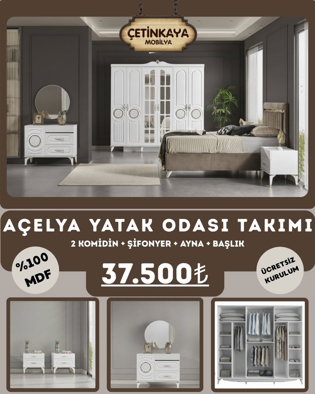 Post 8 by ÇETİNKAYA MOBİLYA İSTANBUL on Instagram (carousel)