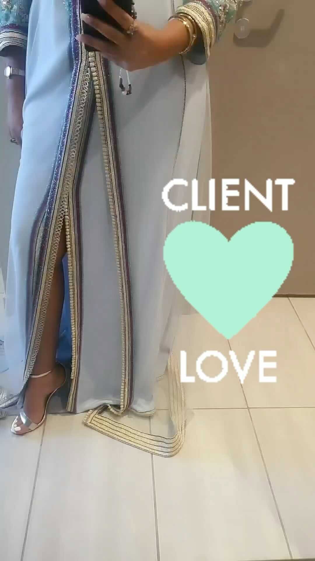 Post 5 by AMRANI_HauteCouture on Instagram (video)