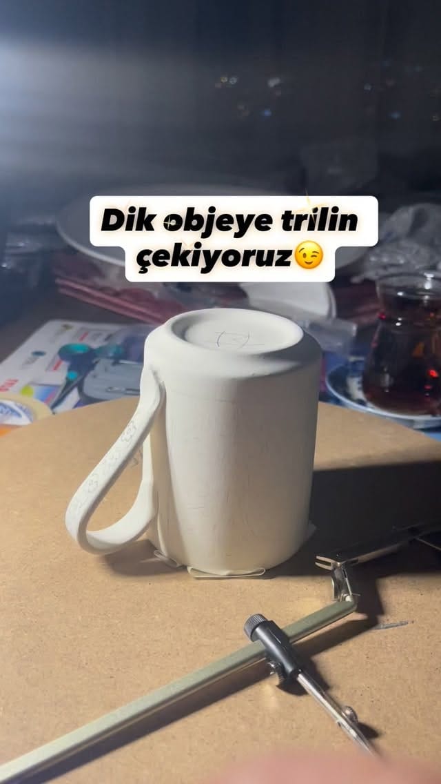 Post 4 by Etkinlik organizatörü,Porselen Boyama,Seramik on Instagram (video)