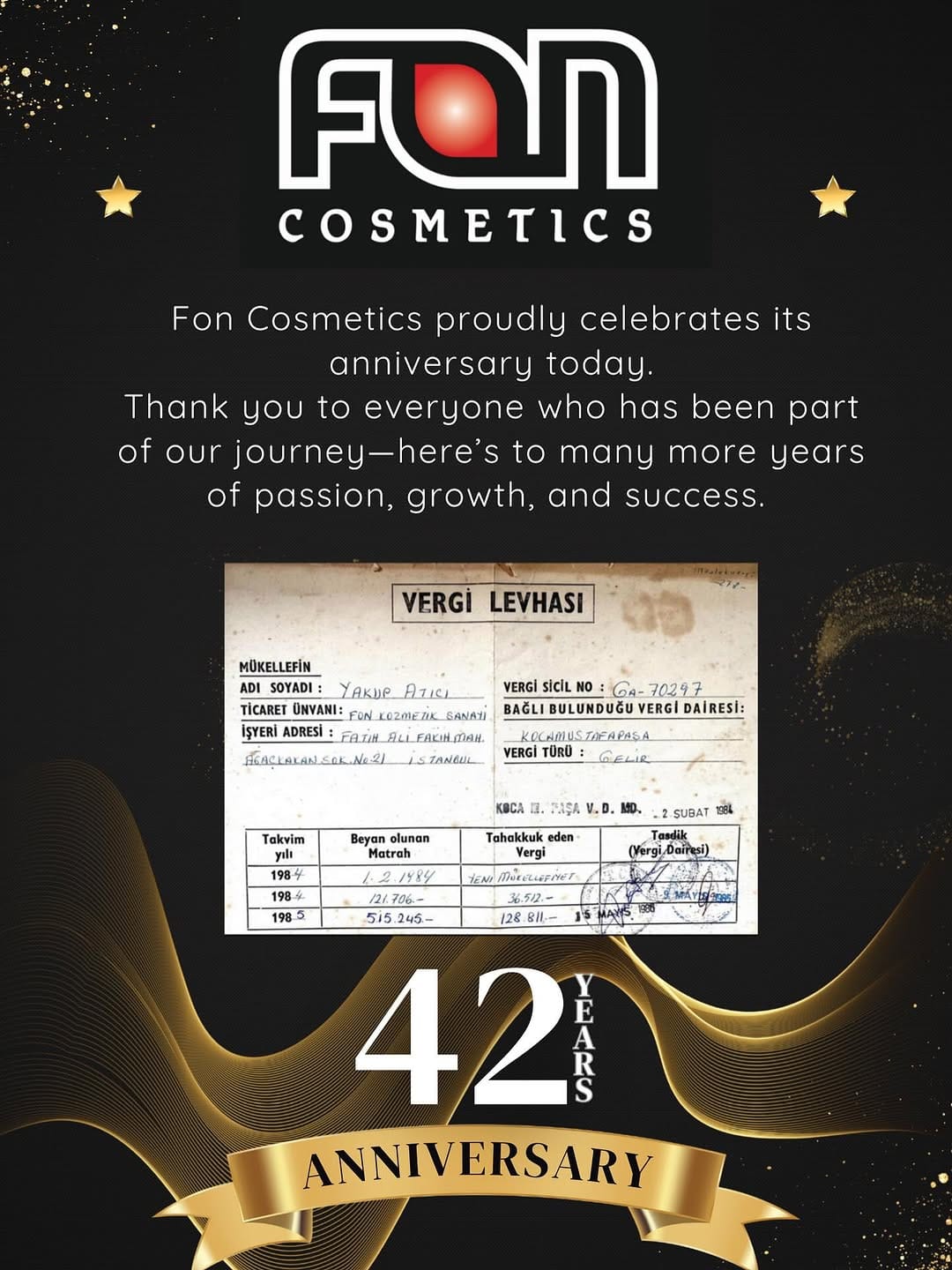 Post 1 by Fon Cosmetics Turkey on Instagram (image)