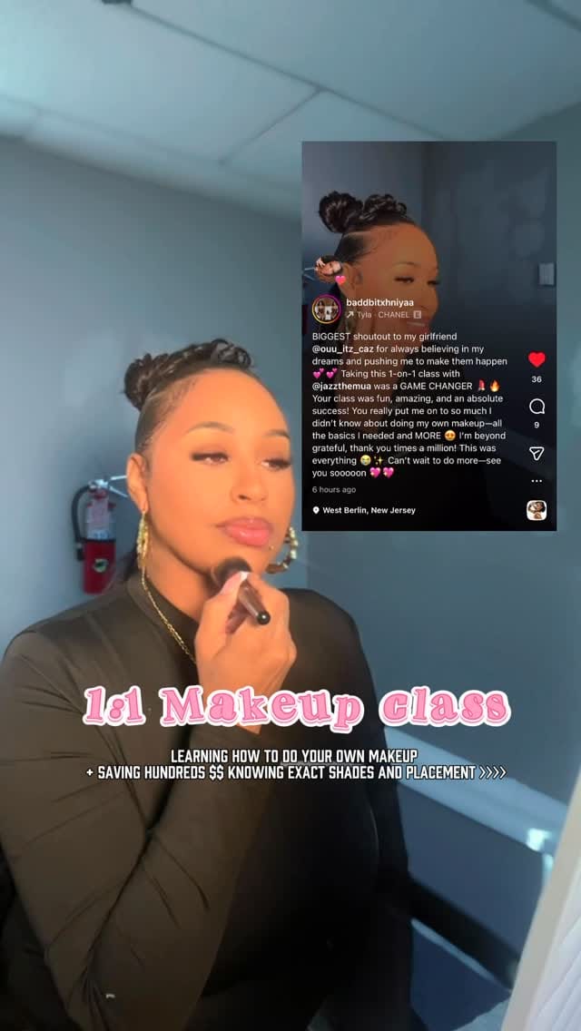 Post 6 by NEW JERSEY MAKEUP ARTIST on Instagram (video)