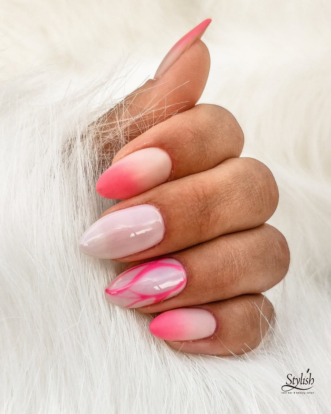 Post 1 by Stylish NailBar & Beauty Salon on Instagram (image)