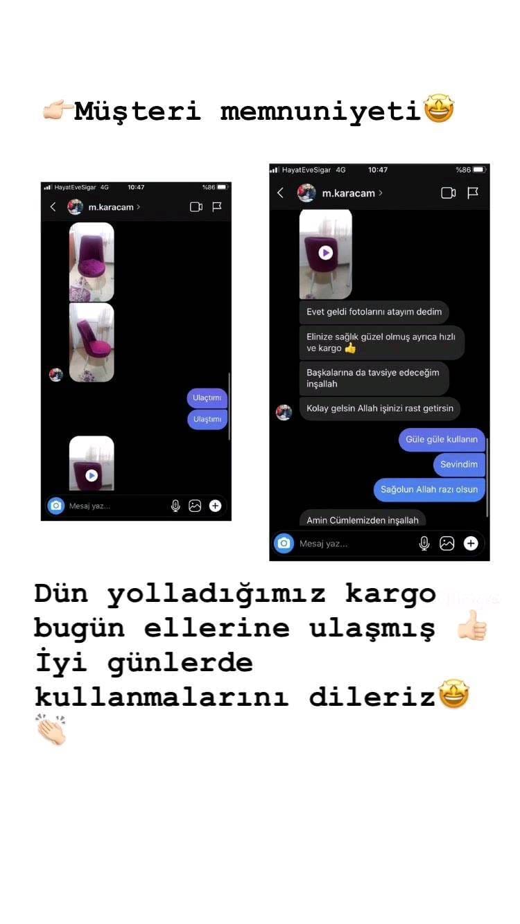 Post 6 by KOLTUK VE SANDALYE KILIFLARI on Instagram (video)