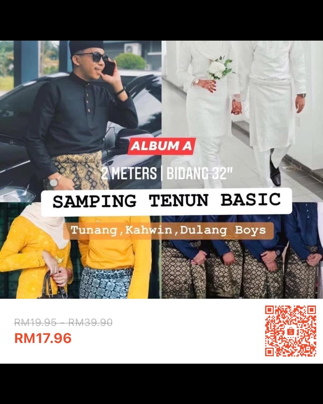 Post 7 by songketonlinemurah @shopee on Instagram (image)