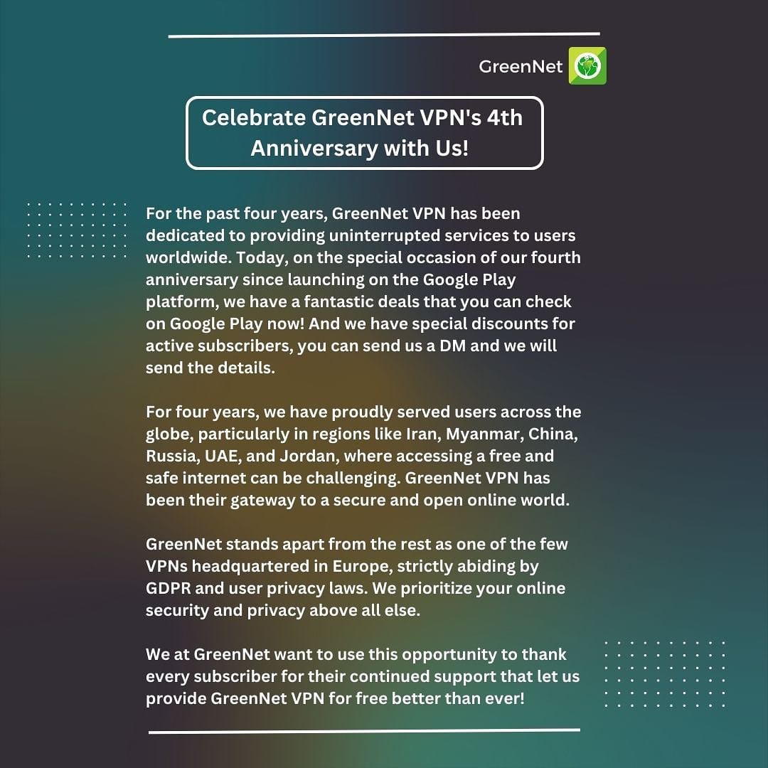 Post 5 by GreenNetVPN on Instagram (carousel)