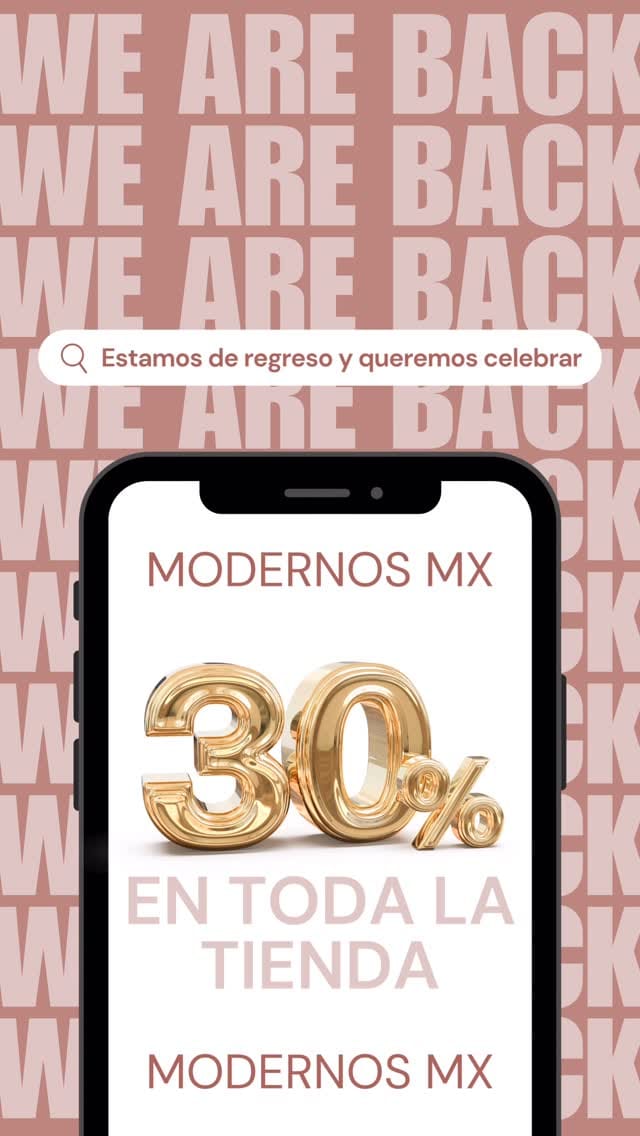 Post 1 by M O D E R N O S   M X / SKINCARE on Instagram (video)