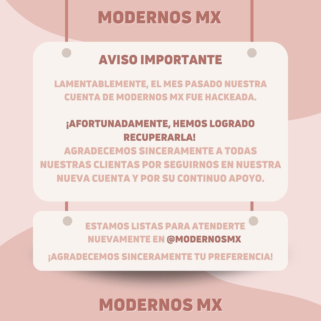 Post 2 by M O D E R N O S   M X / SKINCARE on Instagram (image)