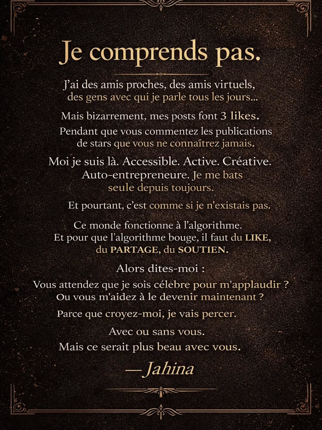 Post 3 by Jah Ina Nigist'up on Instagram (image)