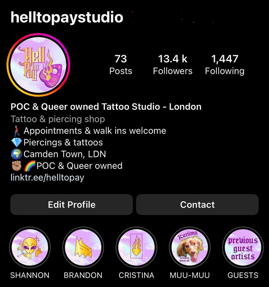 Post 1 by MOVED TO @HELLTOPAYSTUDIO on Instagram (image)