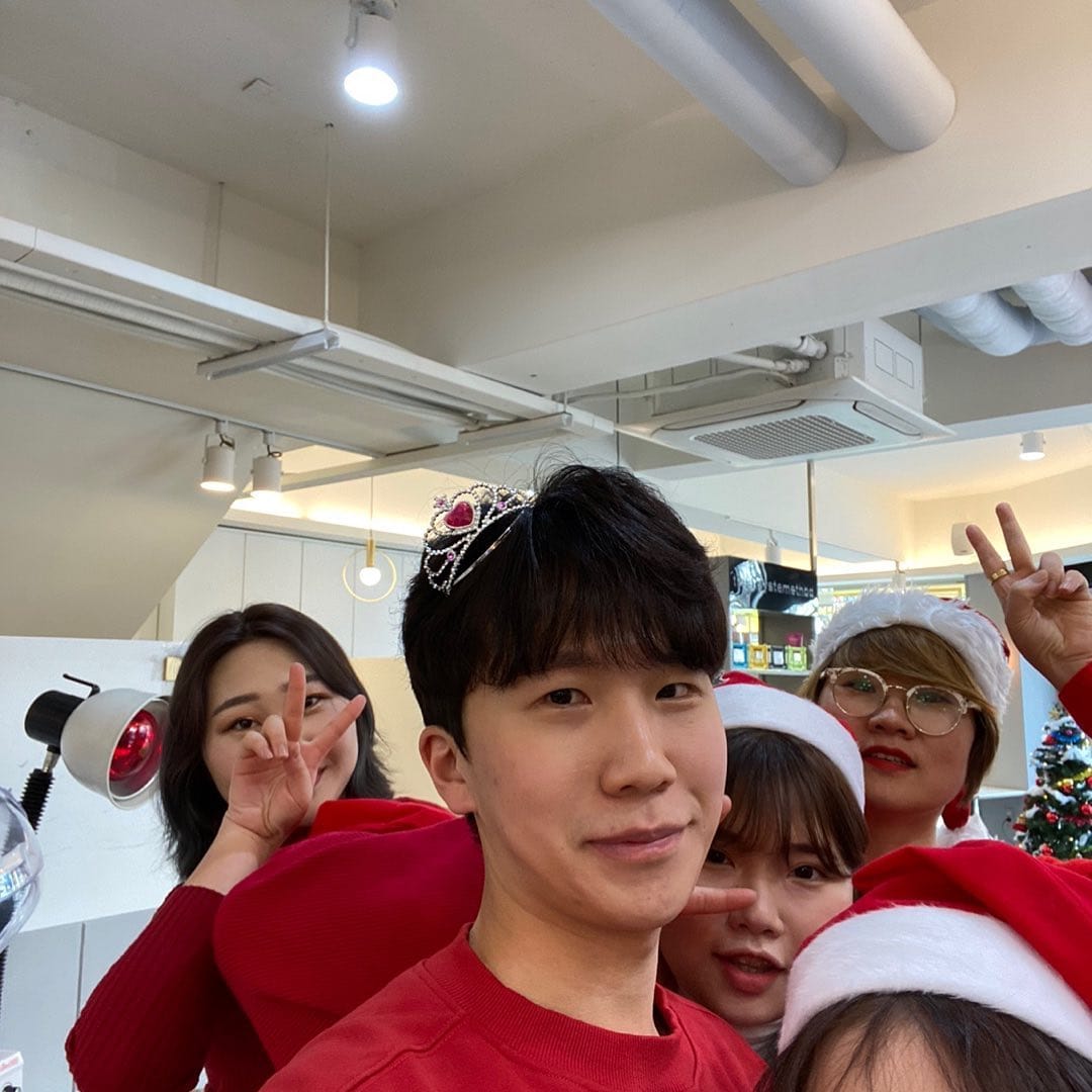 Post 10 by 틴헤어/광주/화정동/선운지구/c컬/s컬/펌/미용실 on Instagram (image)