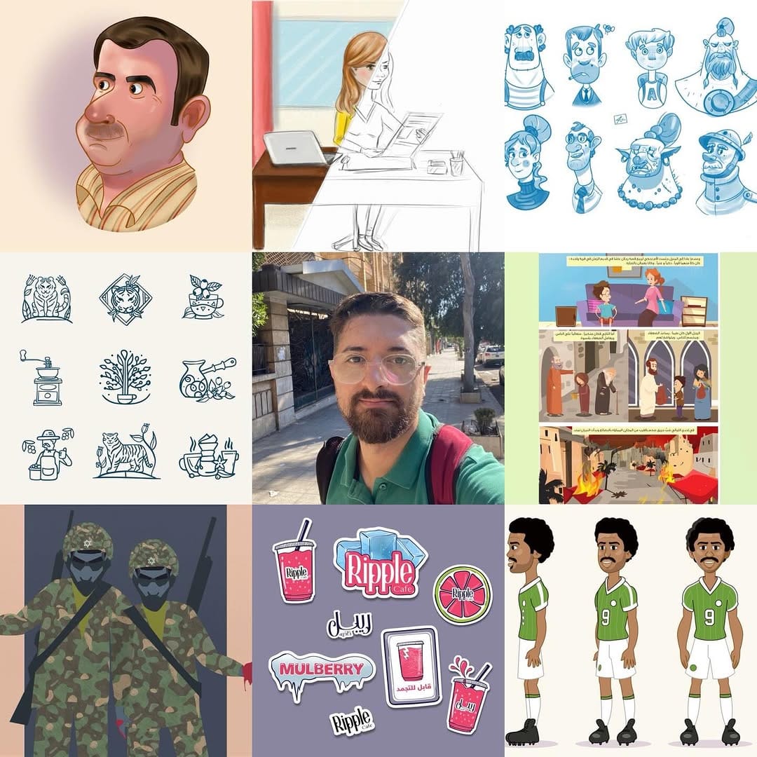 Post 2 by Muhammed Ali Alagha on Instagram (image)