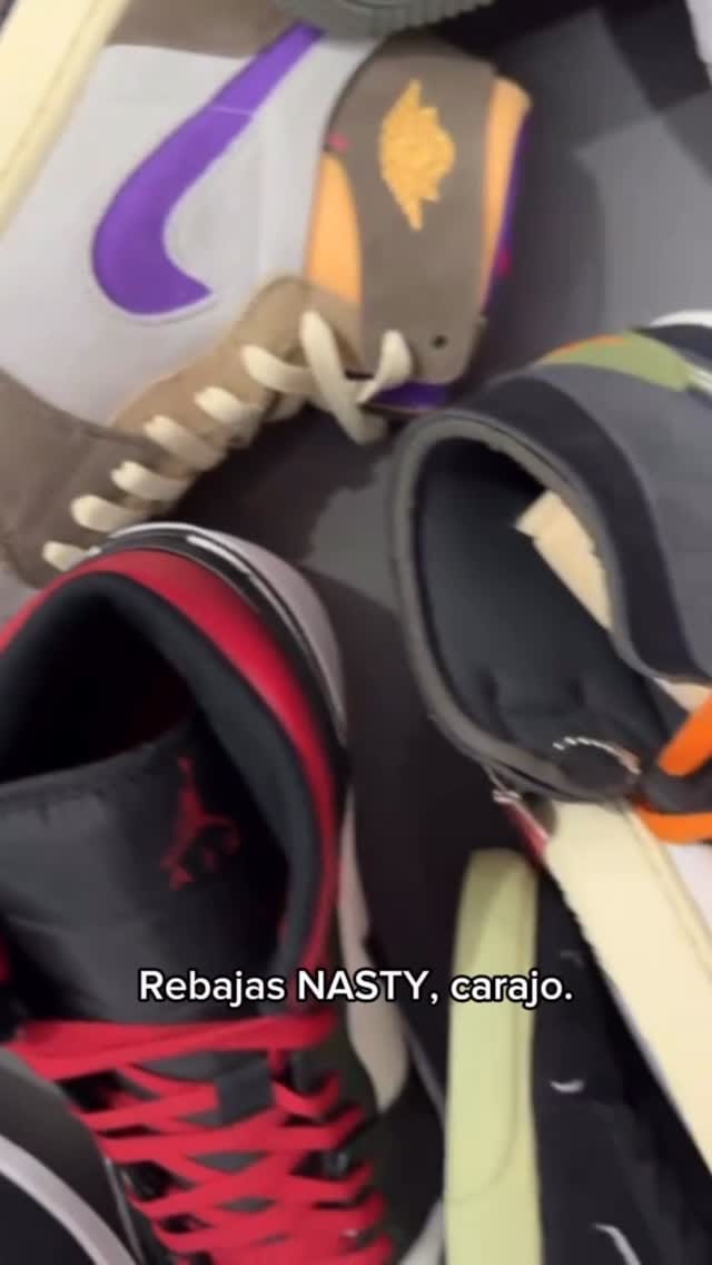 Post 1 by NASTY SNEAKERS on Instagram (video)