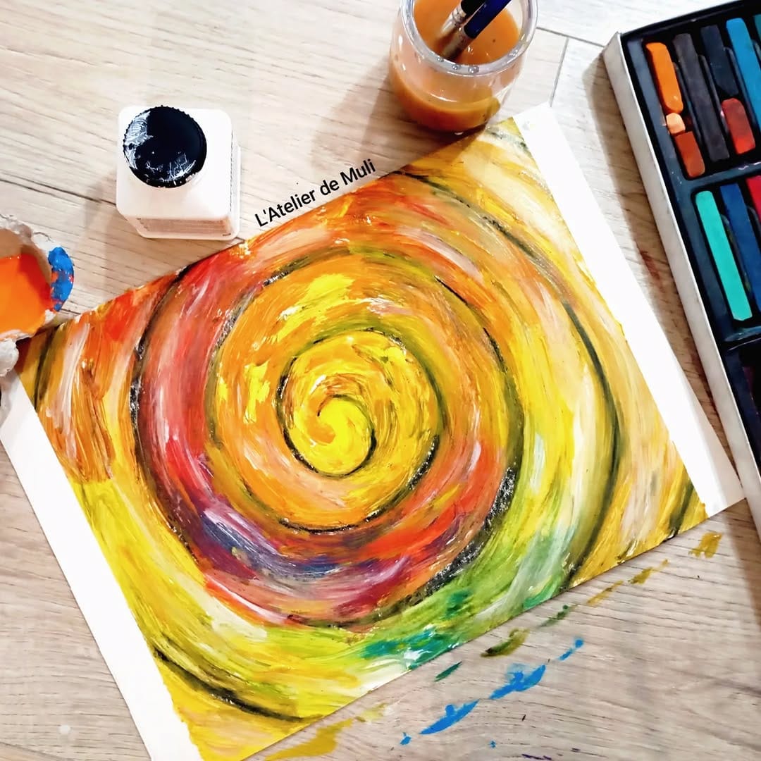 Post 8 by Murielle ▪️Intervenante artistique 🎨 L'Atelier de Muli on Instagram (carousel)