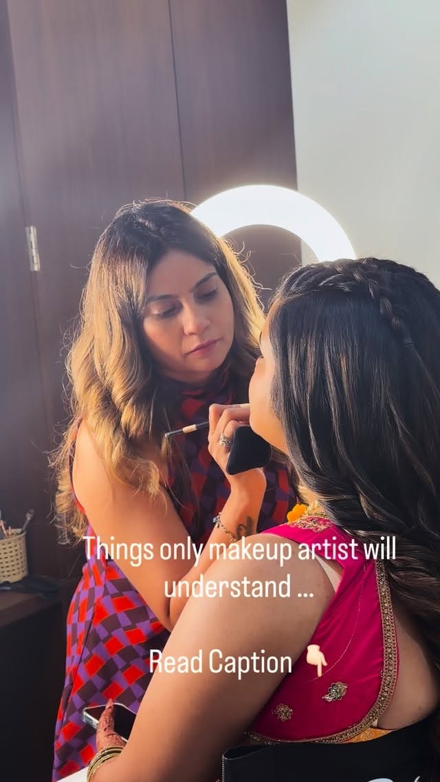 Post 1 by Ritu Dowlani | Luxury Bridal Makeup Artist on Instagram (video)