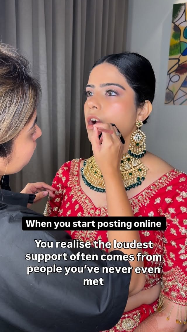 Post 4 by Ritu Dowlani | Luxury Bridal Makeup Artist on Instagram (video)