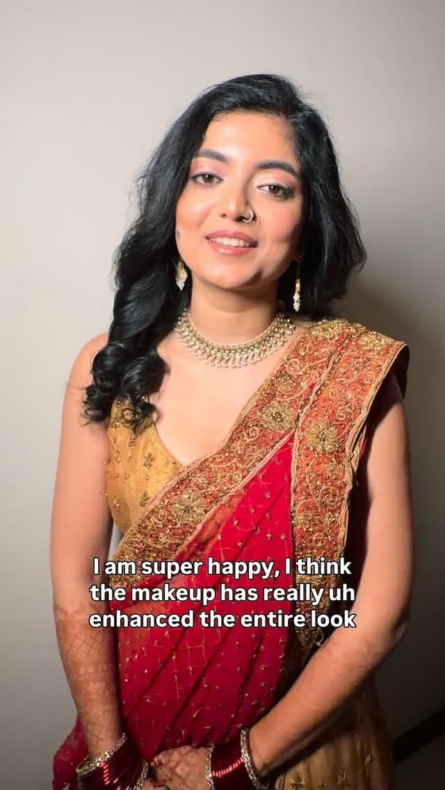 Post 8 by Ritu Dowlani | Luxury Bridal Makeup Artist on Instagram (video)