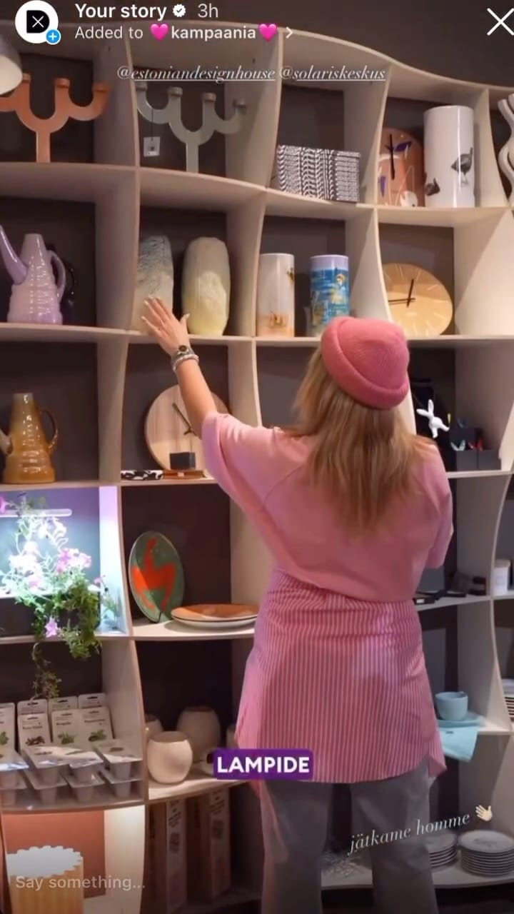 Post 10 by ESTONIAN DESIGN HOUSE on Instagram (video)