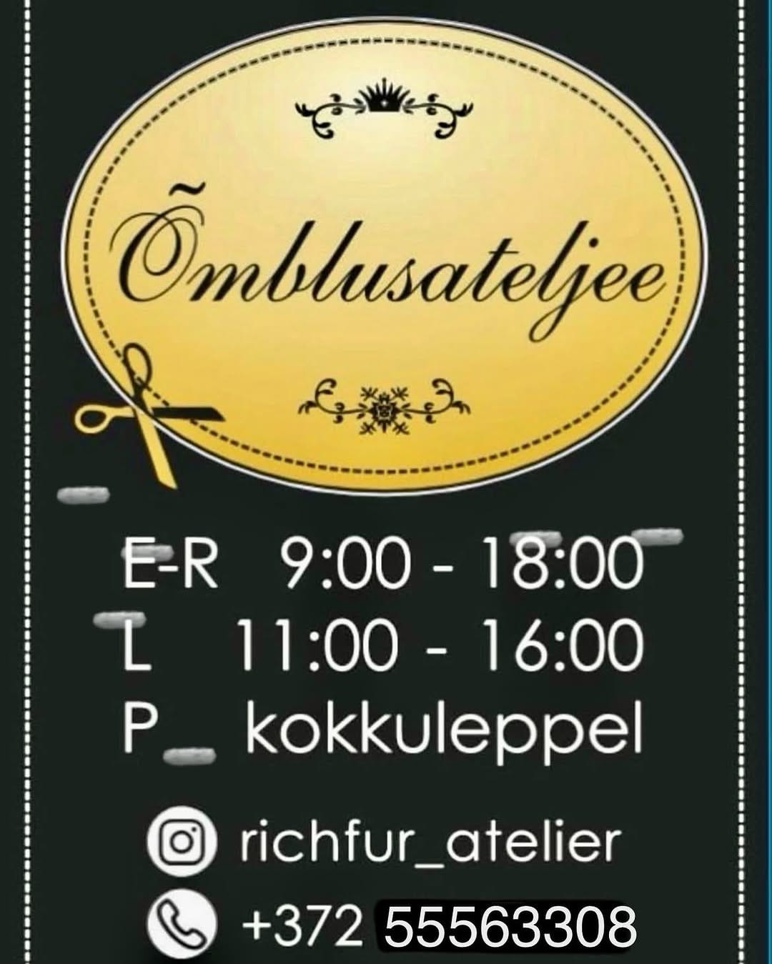 Post 10 by Õmblusateljee ✂️Dress rental✂️ on Instagram (image)