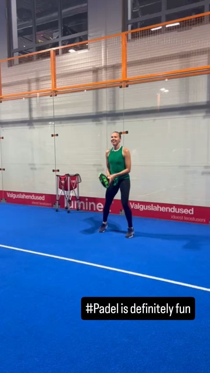 Post 2 by Kaia Kanepi on Instagram (video)