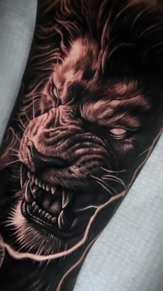 Post 2 by Shiva | Black & Grey Realism on Instagram (video)