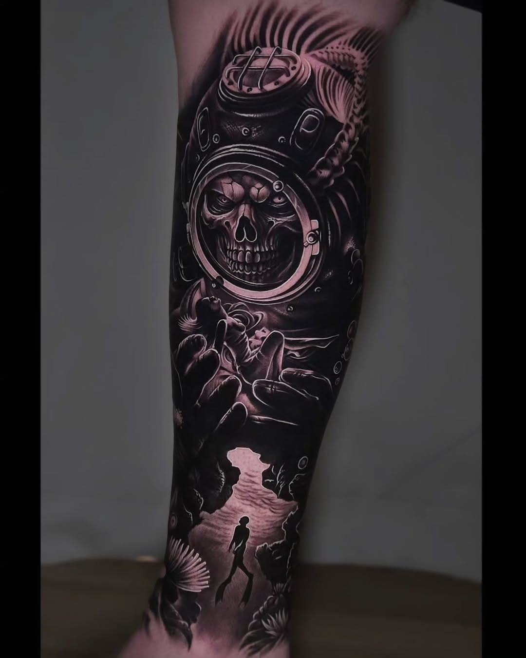 Post 1 by Shiva | Black & Grey Realism on Instagram (carousel)