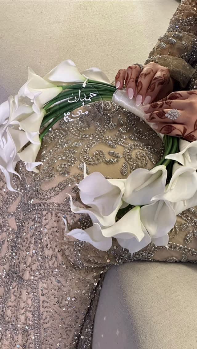 Post 1 by مصممة مسكات عرايس راقية 🌸 on Instagram (video)
