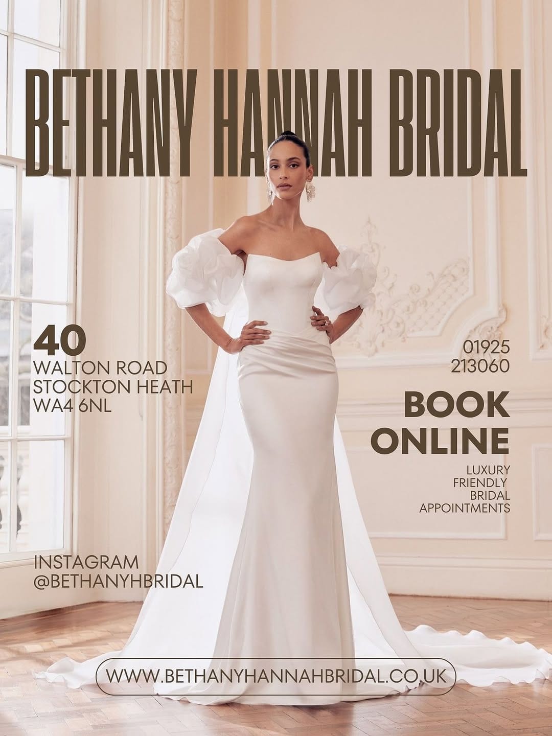 Post 10 by BethanyHannahBridal on Instagram (image)