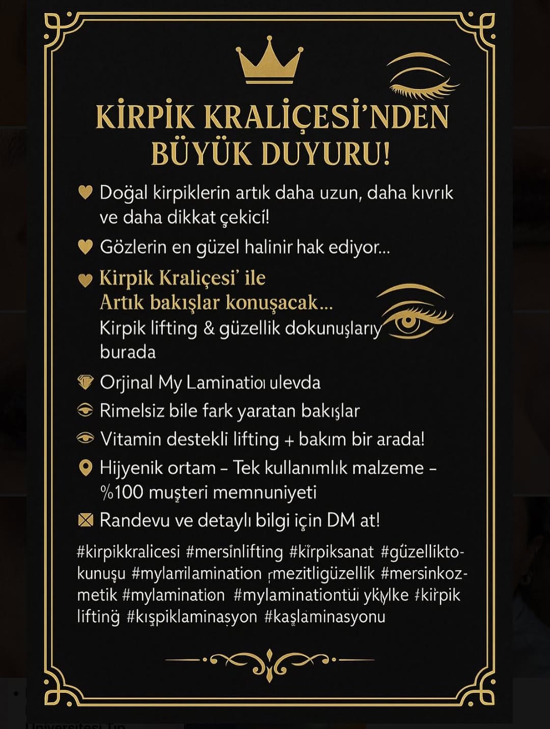 Post 8 by @kirpikkralicesi on Instagram (image)