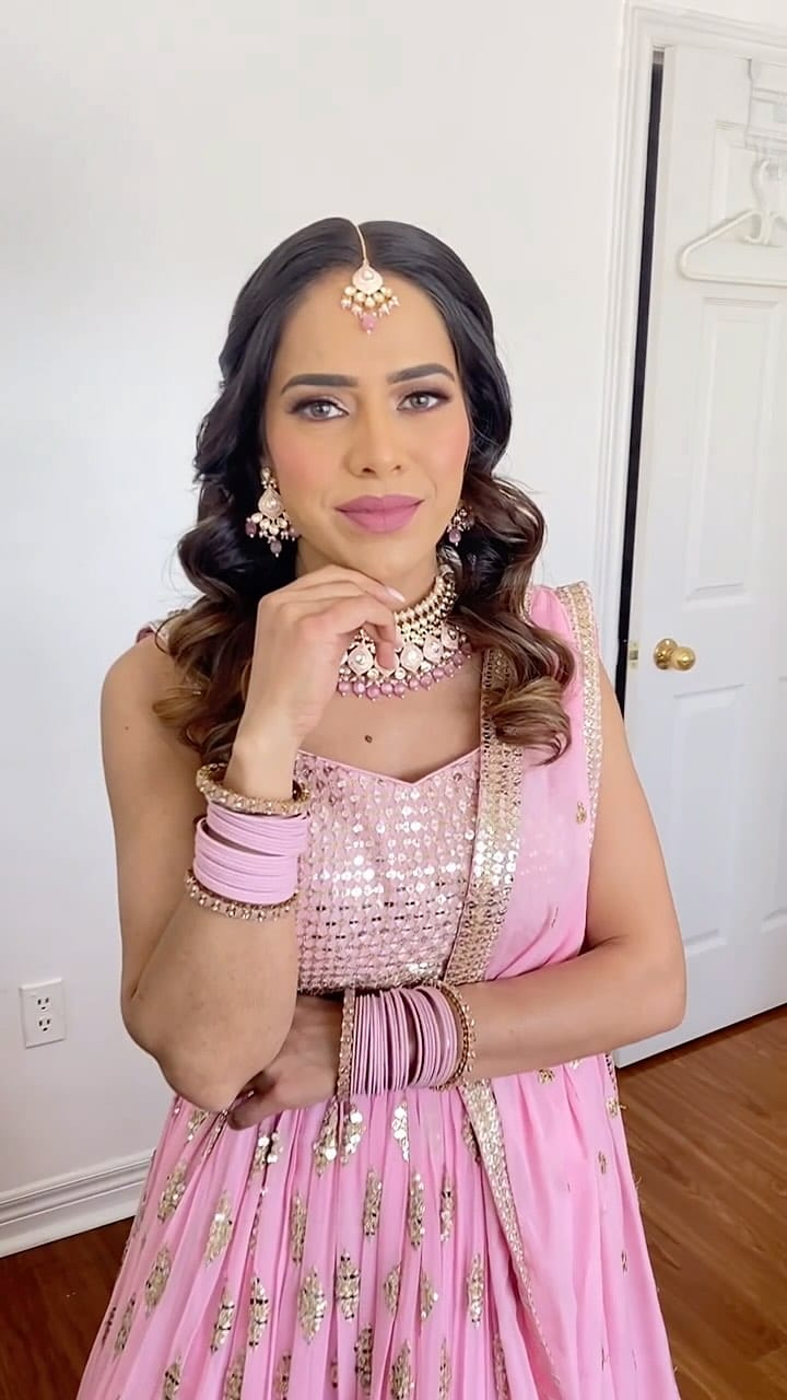 Post 5 by Kiss And Makeup By Nidhi Singh on Instagram (video)
