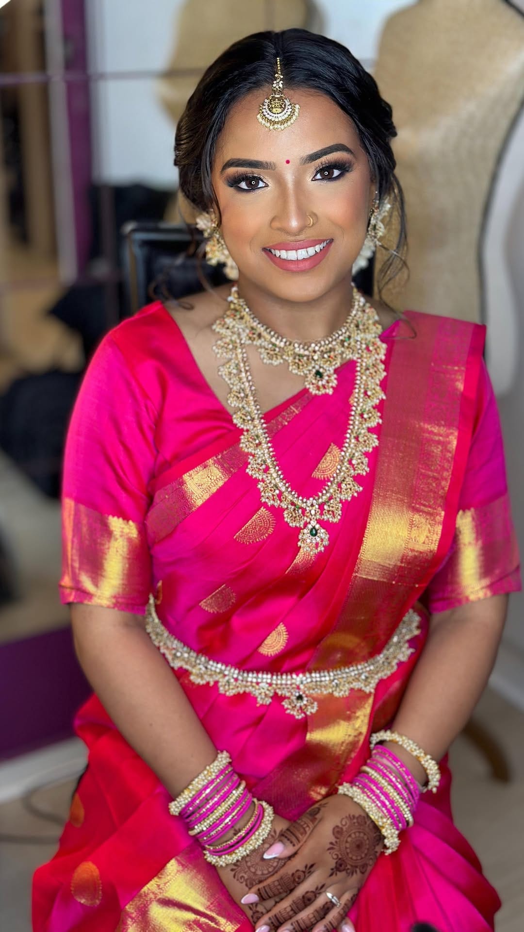 Post 6 by VaDiVu Sarees on Instagram (video)