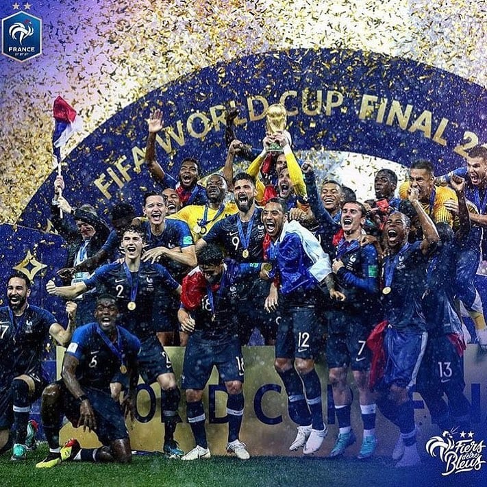 Post 2 by CHAMPIONS DU MONDE 2018 ⭐️⭐️ on Instagram (image)