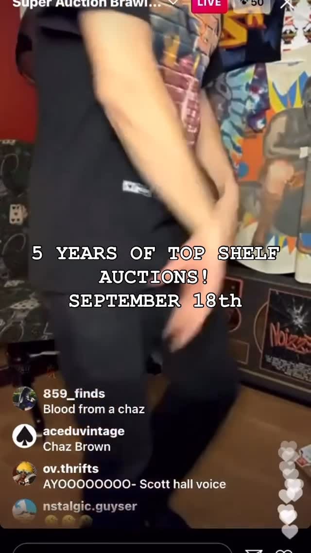 Post 3 by Top Shelf Wrestling Finds on Instagram (video)