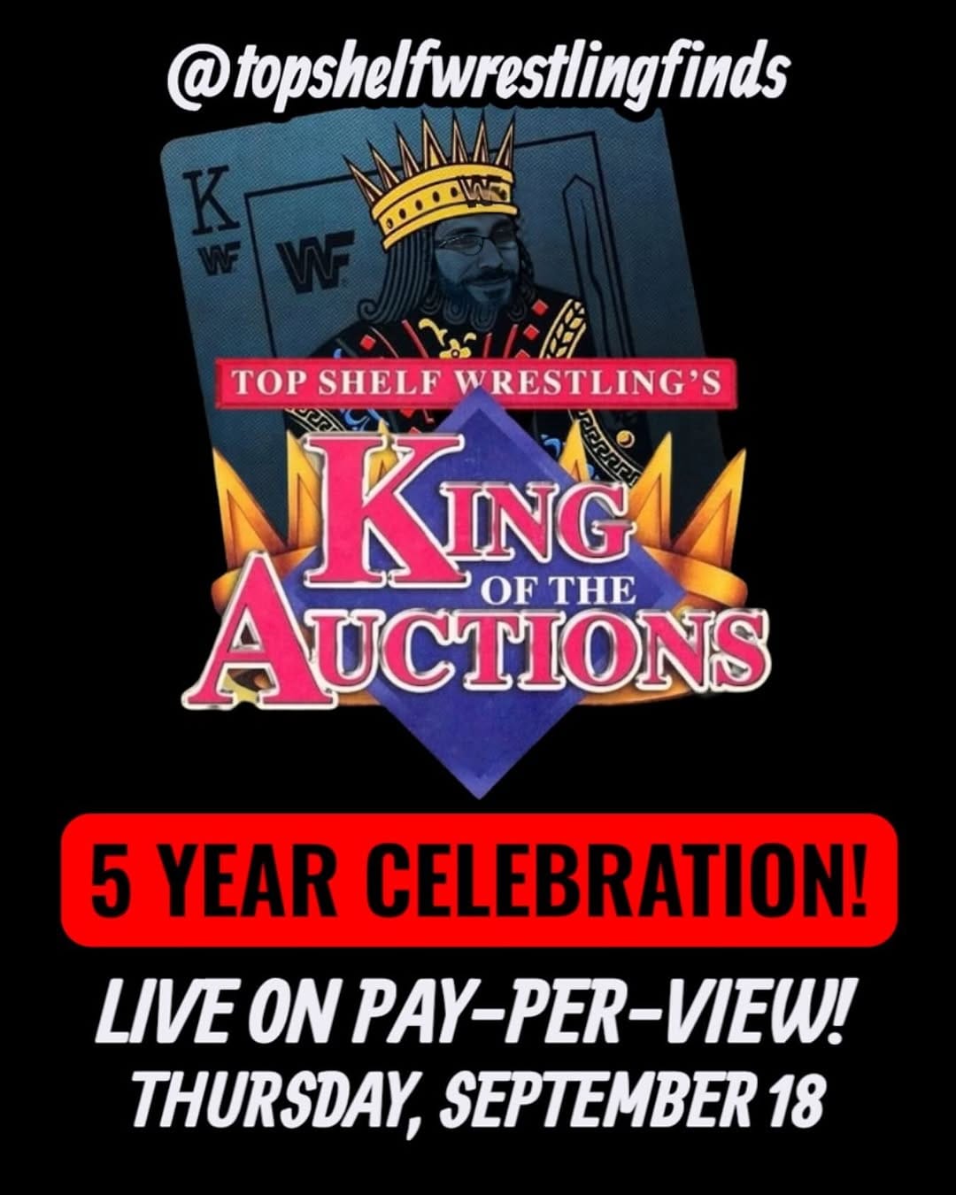 Post 4 by Top Shelf Wrestling Finds on Instagram (image)