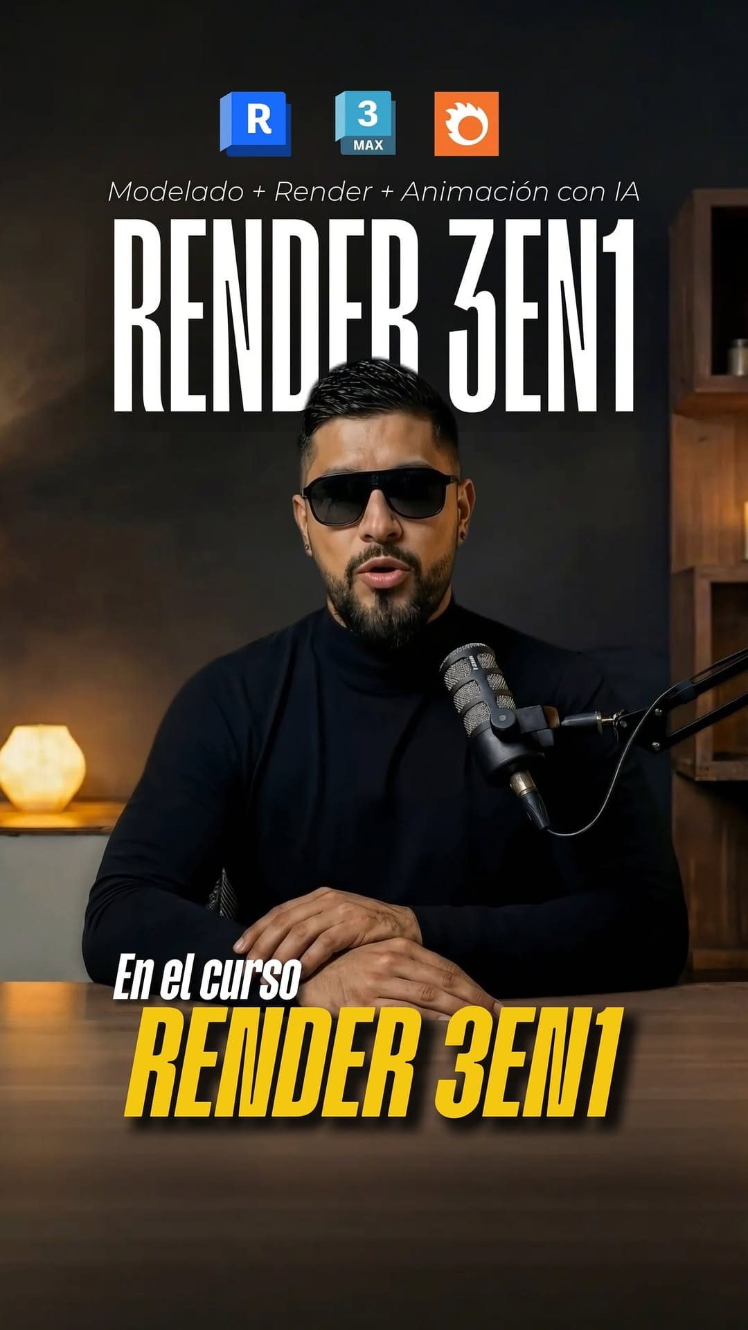 Post 10 by Cursos de Render | Revit | Librerias 3D on Instagram (video)