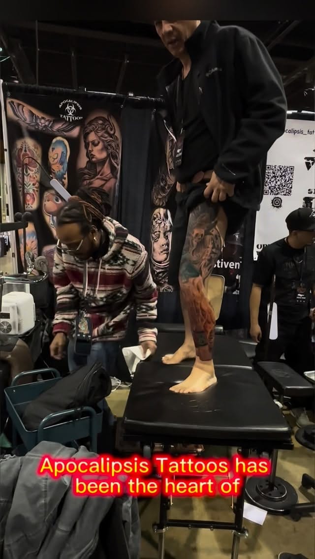 Post 3 by Apocalipsis Tattoos on Instagram (video)