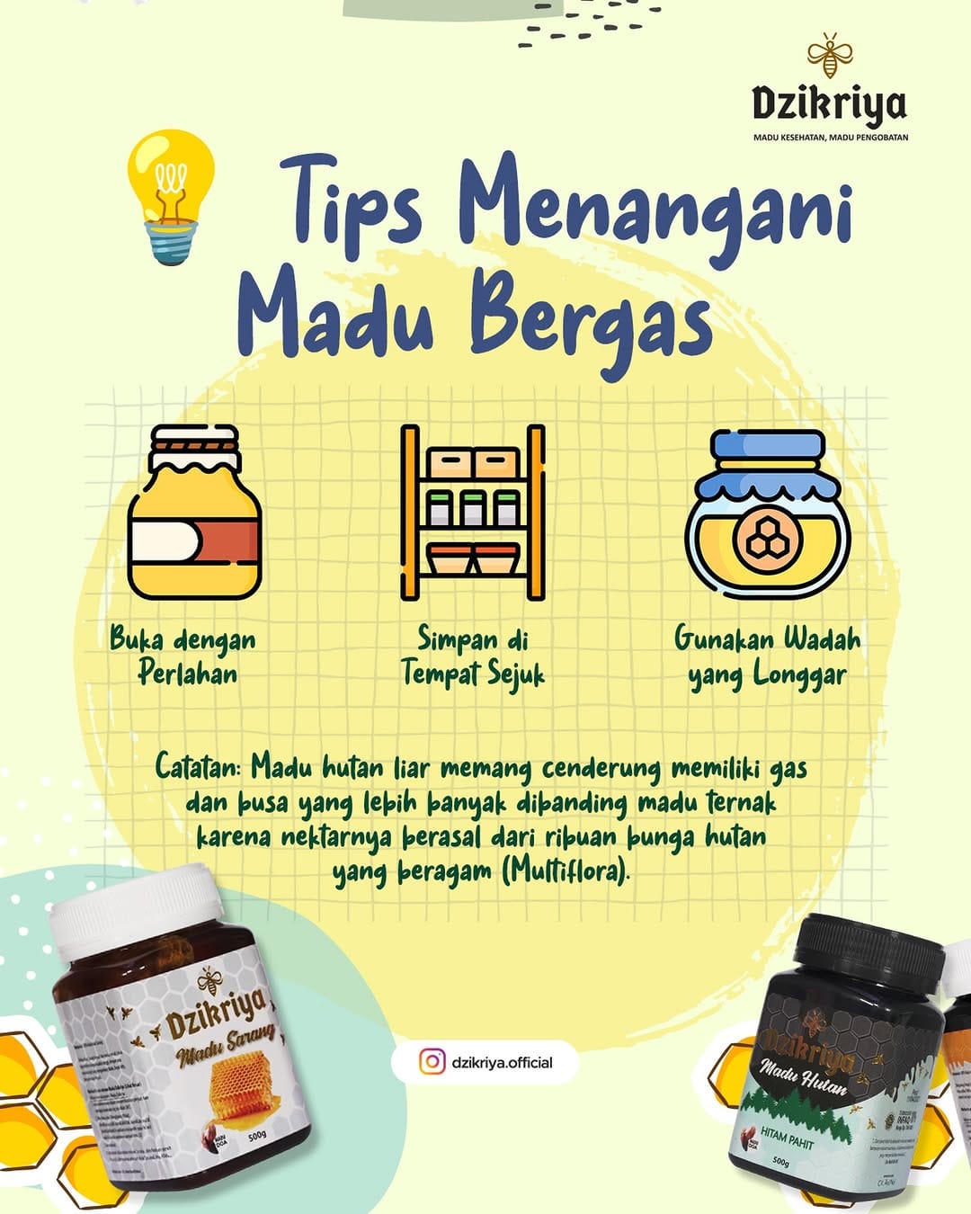 Post 1 by Madu dzikriya Official on Instagram (image)