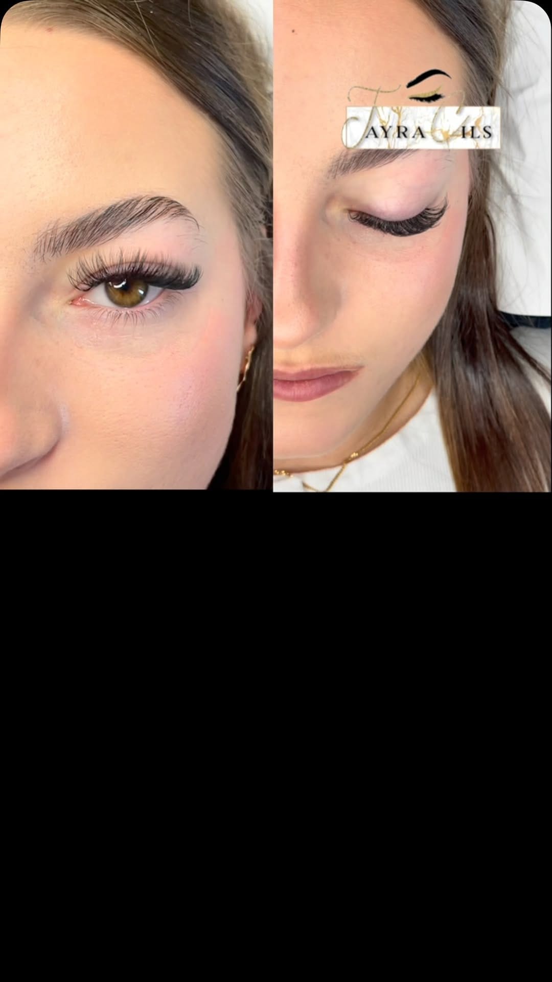 Post 1 by Tayra Extension Cils on Instagram (video)